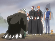 Urahara asks Ichigo to learn to use his Bankai again.