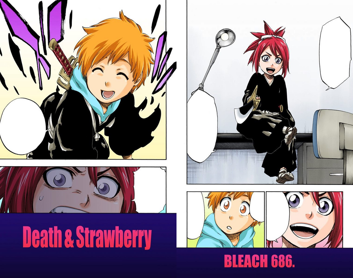 The Death And The Strawberry 686. Death & Strawberry | Bleach Wiki | Fandom