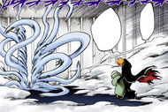 Dordoni challenges Ichigo with Ave Mellizos.