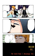 Unohana and Ichigo on the cover of Chapter 381.