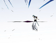 Grimmjow banishes Ulquiorra to a pocket dimension.