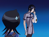 Uryū claims he only came across Rukia by coincidence.