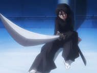 Rukia declares that she must transfer her powers to Ichigo so he can become a Shinigami.