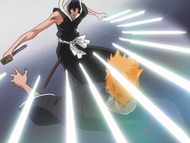 Ichinose attacks Ichigo.