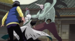 Toshiro stop Karin and protects her