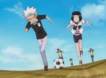 Toshiro let Karin score the winning goal