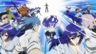Hinata forming clones