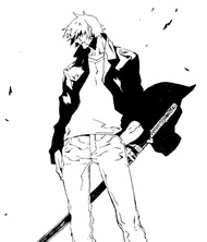 Itazura's appearance post-Collapse.