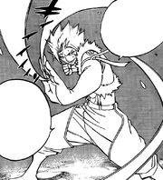 Shiju's Battle Aura clinging to his body.