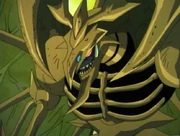 Halcon, a close up of his released state