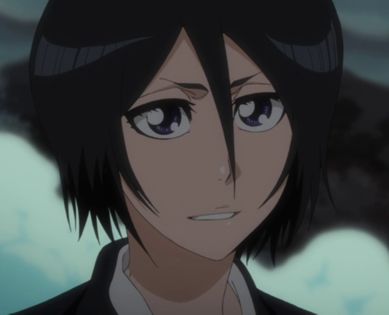 Image of Rukia Kuchiki short hair anime