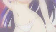 Hinata trying to act seductive