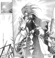 Kenji's appearance upon releasing his Bankai.