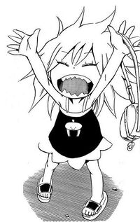 Mitsune as a child.