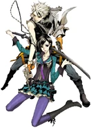 Itazura and his sister are fiercely protective of one another and operate quite well together in a team.