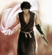 Kenji's appearance from the end of Part II towards the middling stages of Part III.