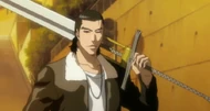 Kūgo with his Zanpakutō.