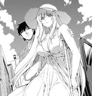 Kushina as she appears in the manga.