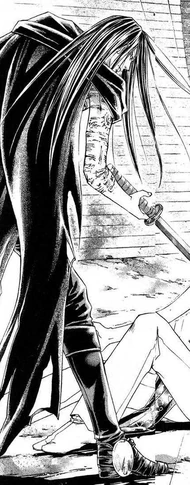 Kenji arrives on the battlefield.