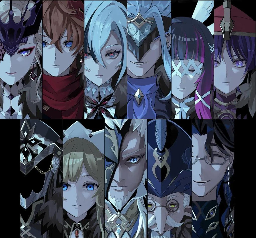 Капитано геншин. 9 предвестник. Предвестники фатуи genshin impact. 9 предвестник. Предвестники фатуи genshin.