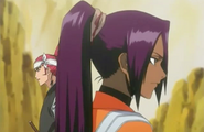 Renji asks Yoruichi if Ichigo will be able to attain Bankai.