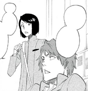 Кейго и Мизуиро разговаривают, когда ждут Ичиго