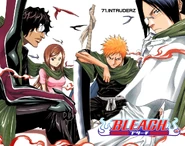 Орихиме на обложке 71 главы