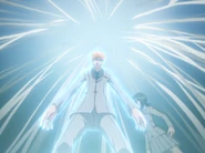 Ичиго удаётся использовать духовные нити, высокоуровневую способность.