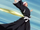 Renji hit in the back with the Toju's boomerang.png