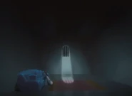 Орихиме в своей камере.