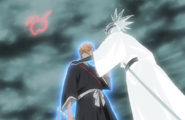 Ичиго и Ренджи используют духовную силу.