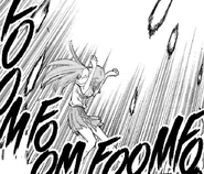 Орихиме пытается оградить себя от Клапана рассеивания