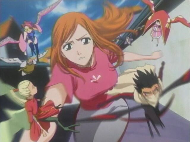 any ide why the anime preview change orihime hair color? : r/bleach