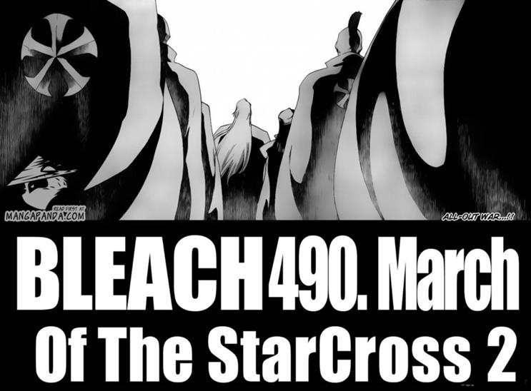 Bleach Chapter 490 March Of The Starcross 2 Bleach Story Role Play Wiki Fandom