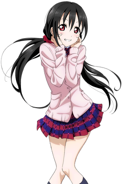 Dab Nico Yazawa Anime Wiki, Anime, black Hair, human, fictional Character  png