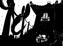 Das Mausoleum aus Schwärze