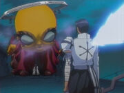 Mayuri benuzt sein Bankai gegen Ishida