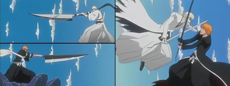 Die Unterschiede zwischen Ichigos Zangetsu und dem seines inneren Hollows