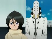 Rukia trifft auf Aaroniero Arruruerie