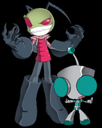 Gir and Invader Zim