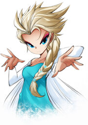 Mad elsa by bleedman-d7uybvi