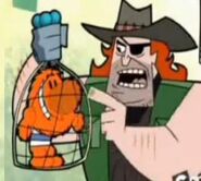 Hoss' metal hand in Billy & Mandy