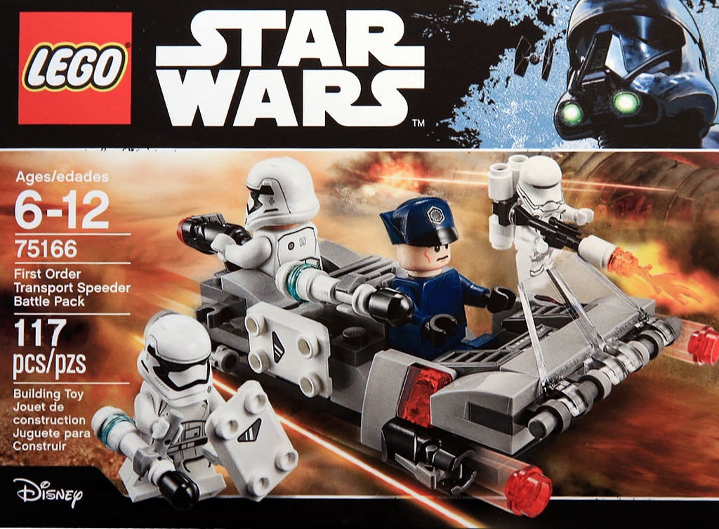 Lego star wars first order transport speeder battle pack hot sale