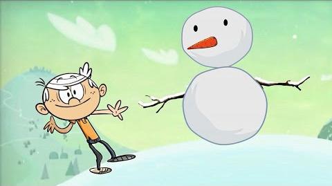 The Loud House Nickelodeon – Lincoln Loud and Singing Snowman Finger Family Nursery Rhymes