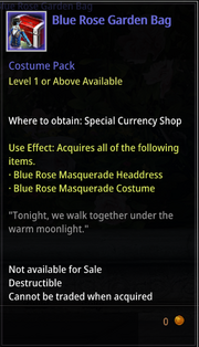 Blue rose garden info