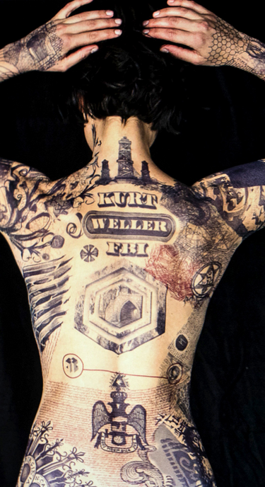 40 Tatuajes solo con tinta negra - Galeria De Tatuajes