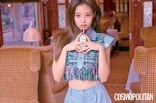 Jennie Cosmopolitan Korea magazine July 2018 issue 3