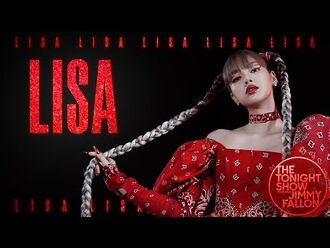 LISA- LALISA (TV Debut) - The Tonight Show Starring Jimmy Fallon