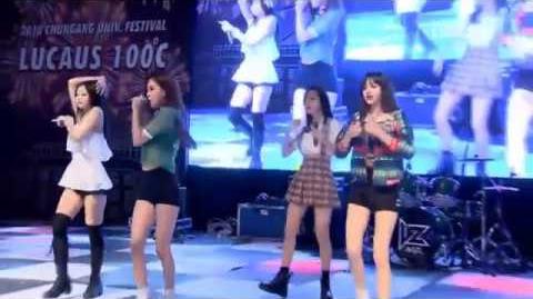 180518 BLACKPINK Performing at Chung-Ang University