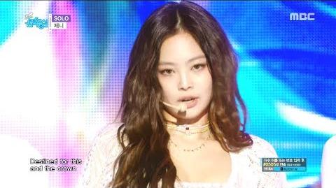 HOT JENNIE - SOLO , 제니 - SOLO Show Music core 20181208